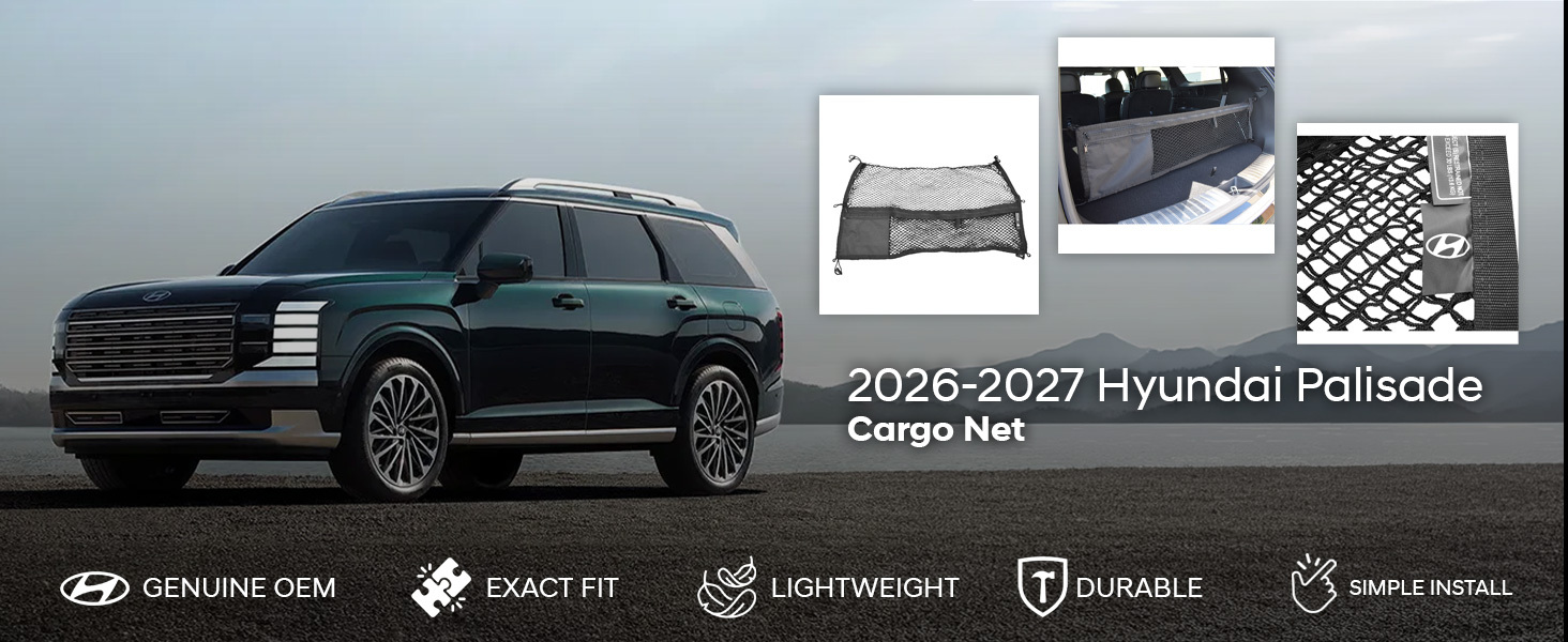 2026-2027 Hyundai Palisade Cargo Net 2026-2027 Hyundai Palisade Cargo Net