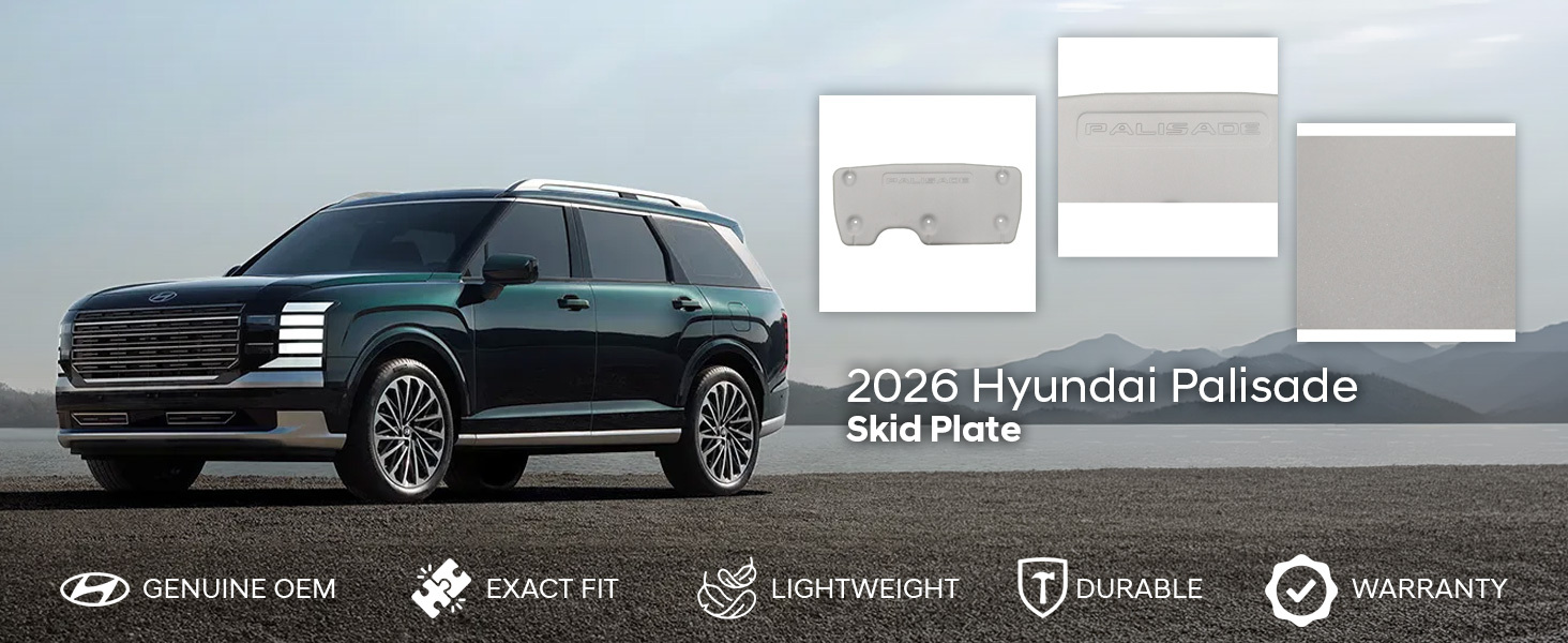 2026 Hyundai Palisade Skid Plate