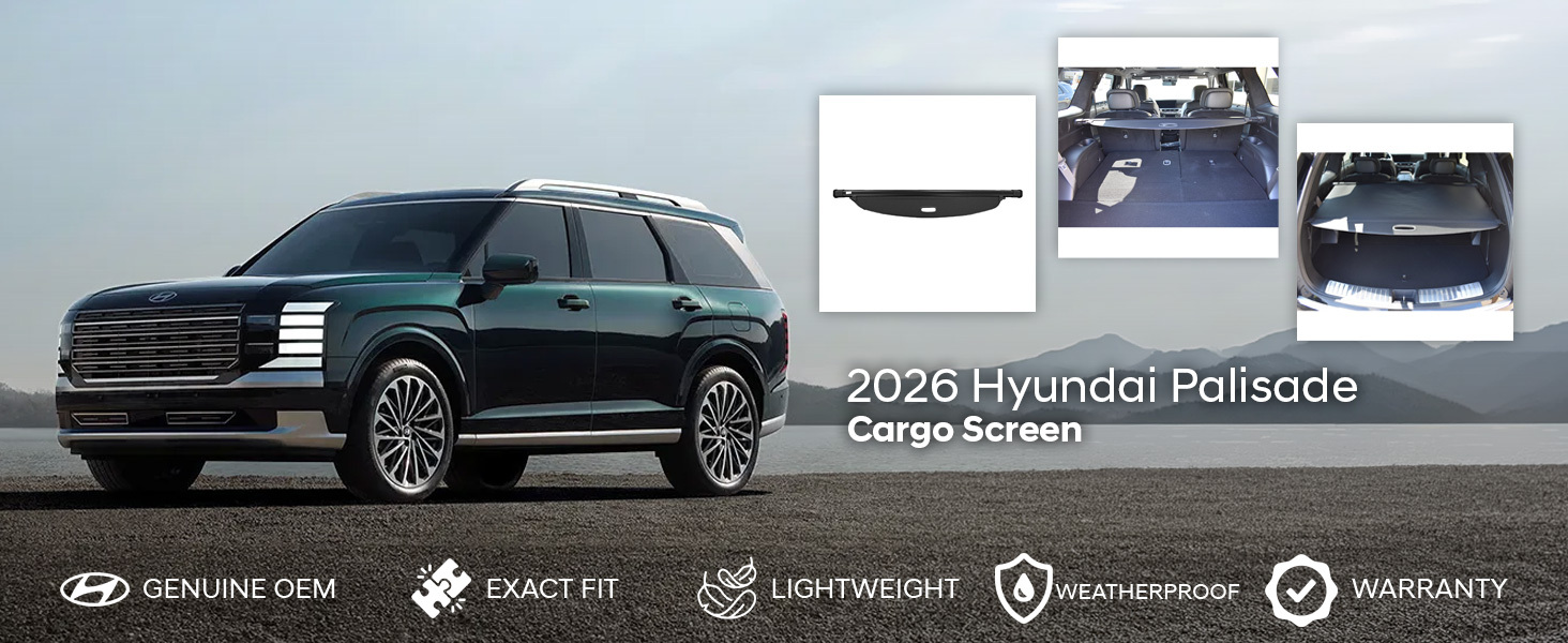2026 Hyundai Palisade Cargo Screen