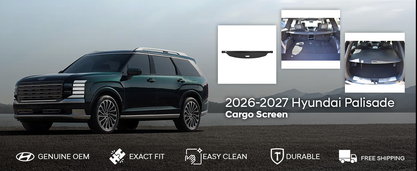 2026-2027 Hyundai Palisade Cargo Screen