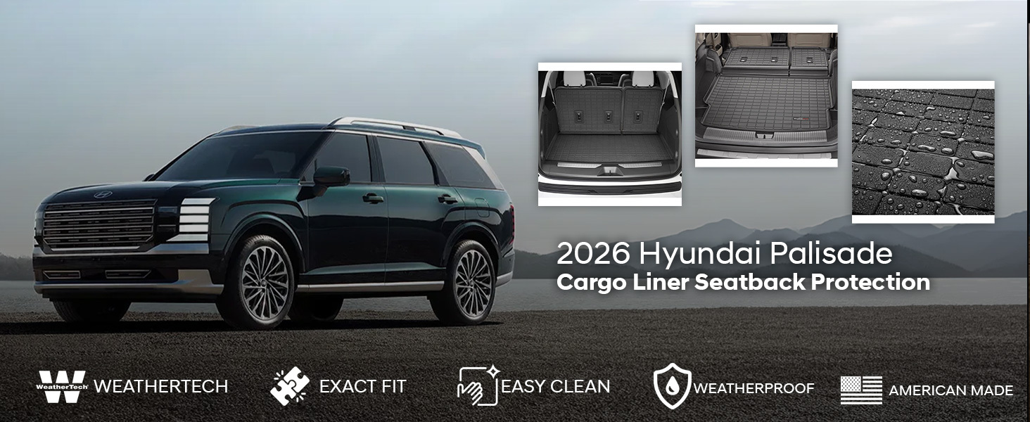 Hyundai Palisade Seatback Cargo Liner HP