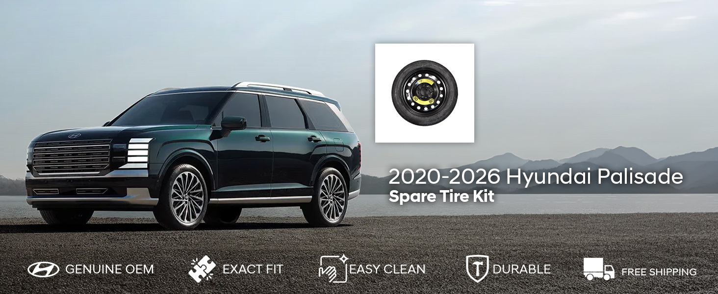 2020-2026 Hyundai Palisade Spare Tire Kit