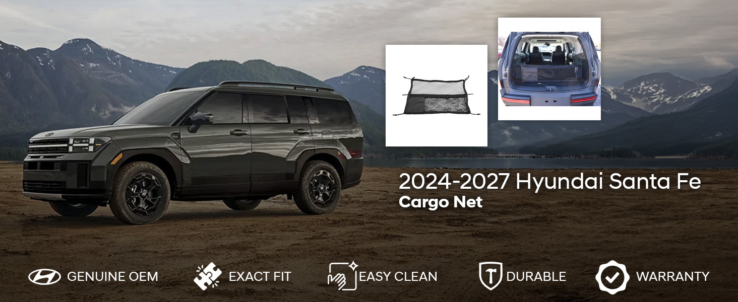 2024-2027 Hyundai Santa Fe Cargo Net