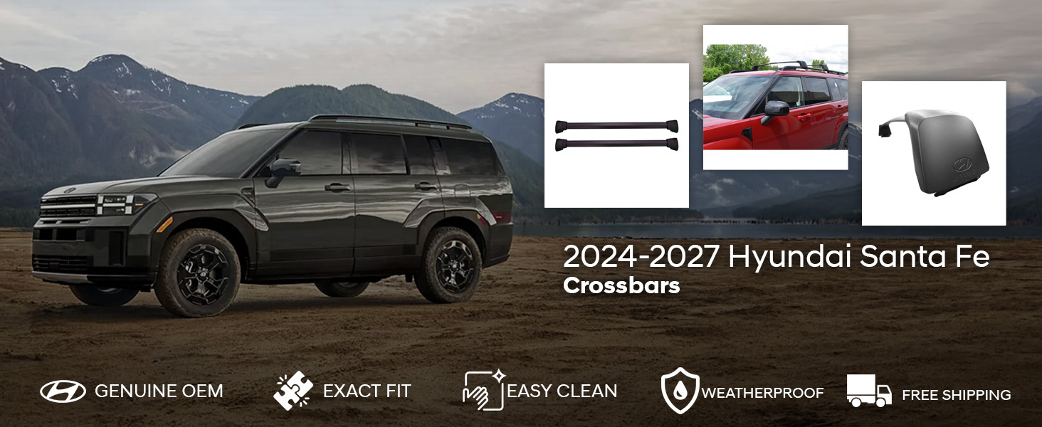 2024-2027 Hyundai Santa Fe Cross Bars