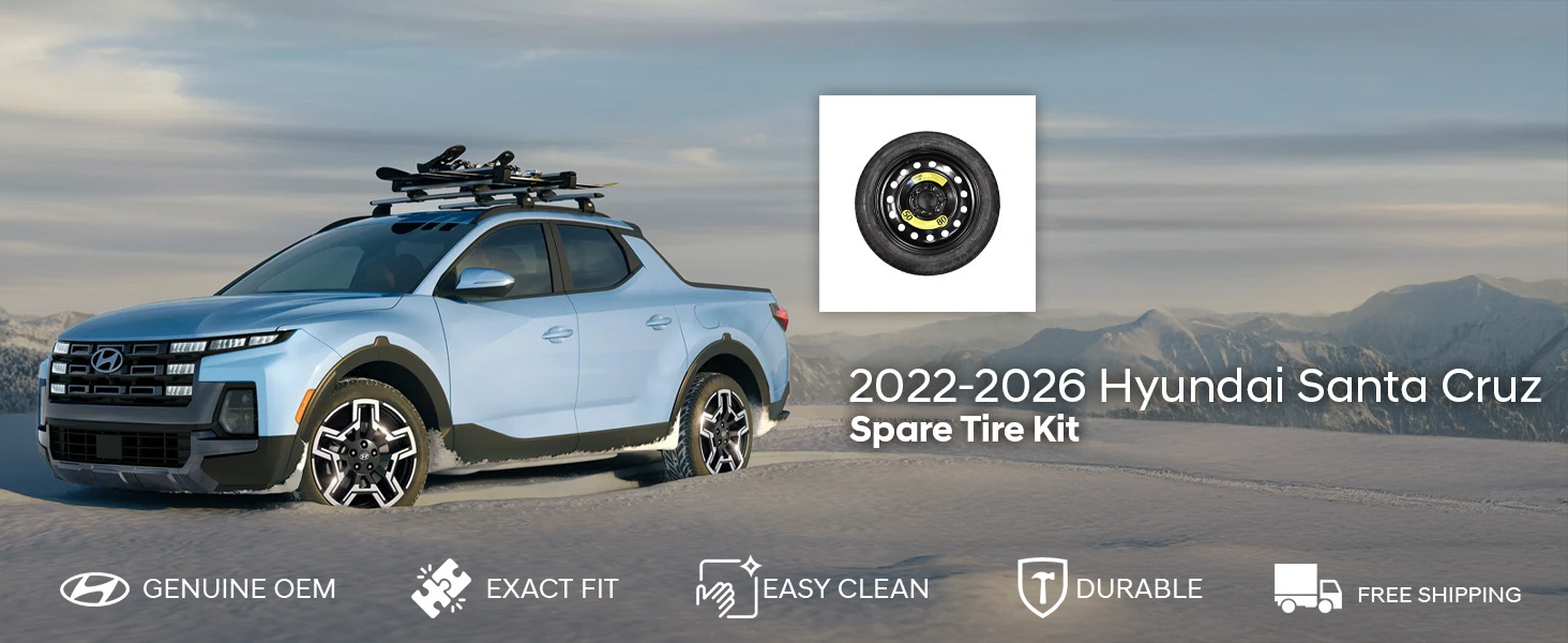 2022-2026 Hyundai Santa Cruz Spare Tire Kit