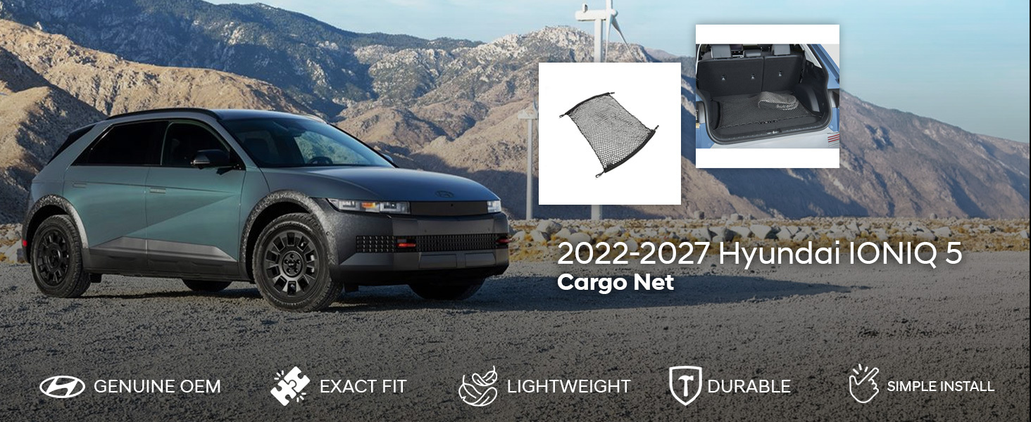 2022-2027 Hyundai IONIQ 5 Cargo Net