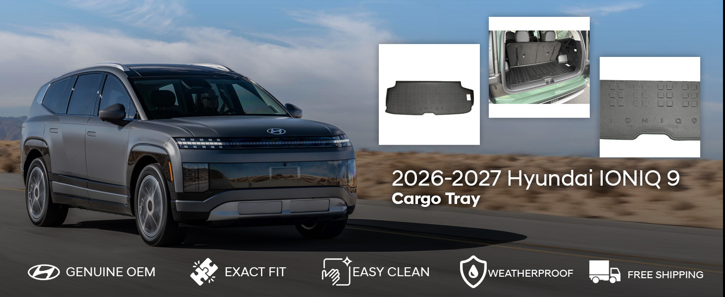 2026-2027 Hyundai IONIQ 9 Cargo Tray