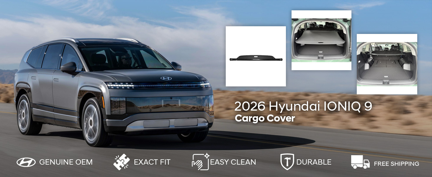 2026 Hyundai IONIQ 9 Cargo Cover