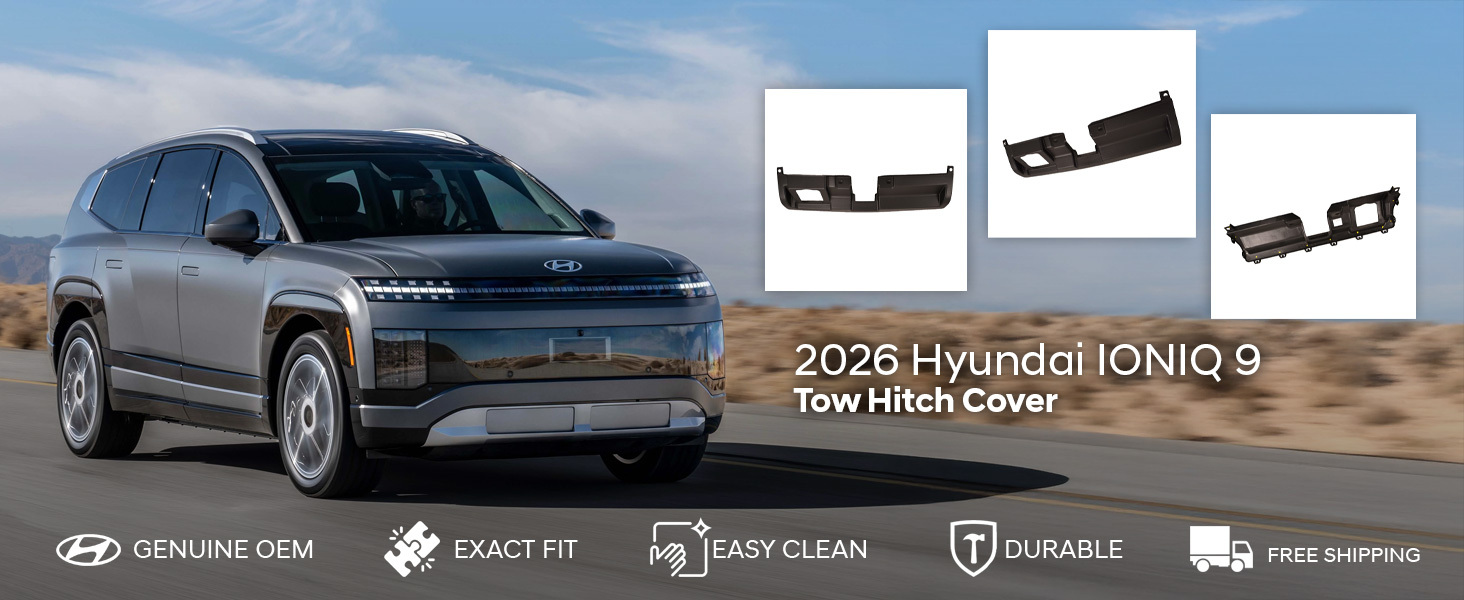 2026 Hyundai IONIQ 9 Tow Hitch Cover - Calligraphy