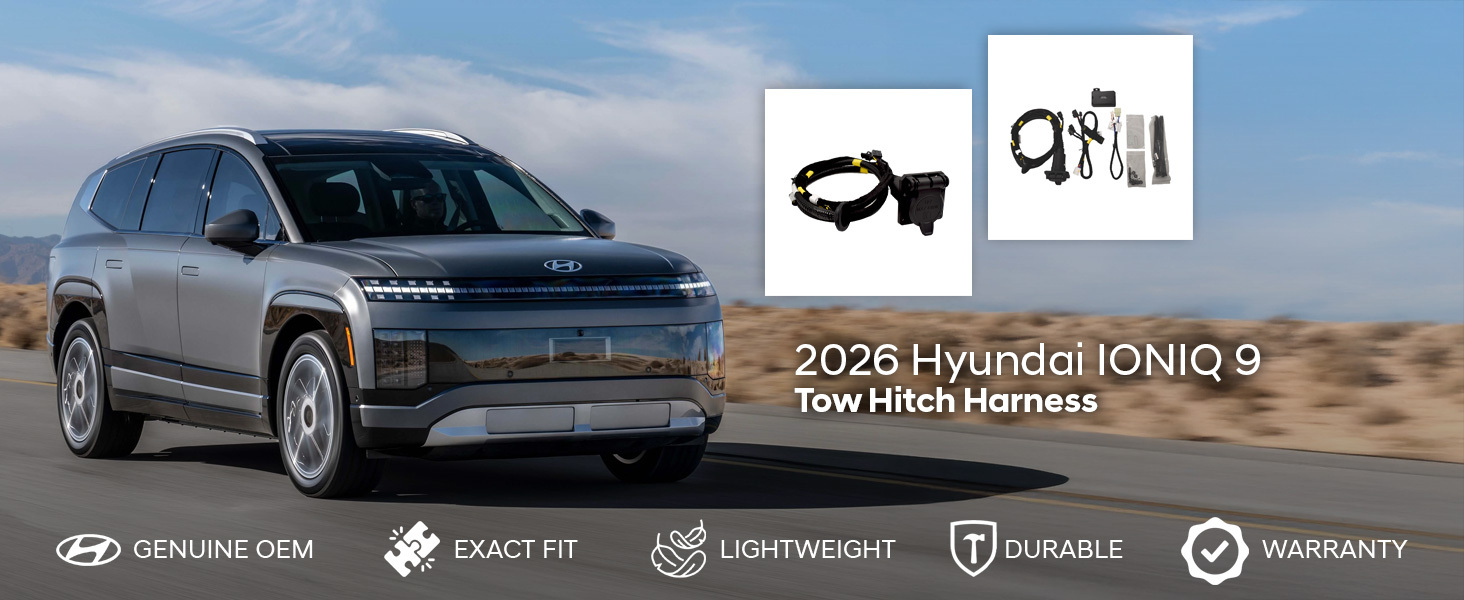 2026 Hyundai IONIQ 9 Tow Hitch Harness
