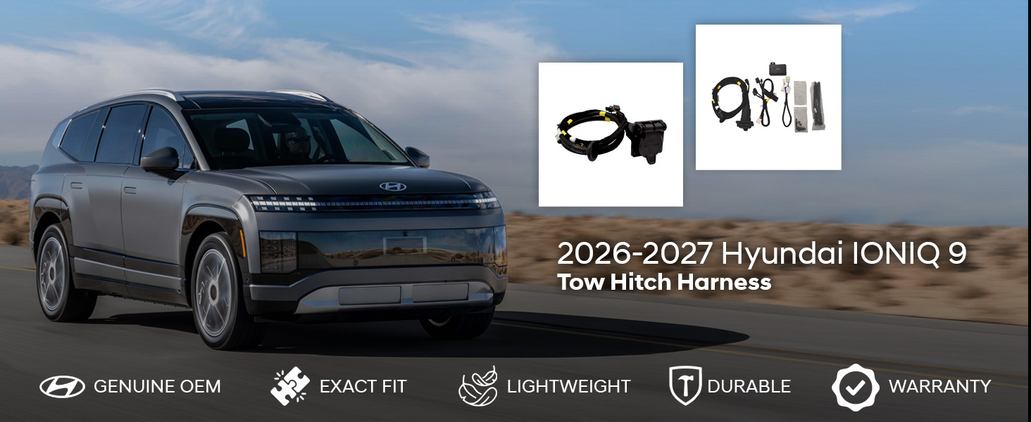 2026-2027 Hyundai IONIQ 9 Tow Hitch Harness 2026-2027 Hyundai IONIQ 9 Tow Hitch Harness