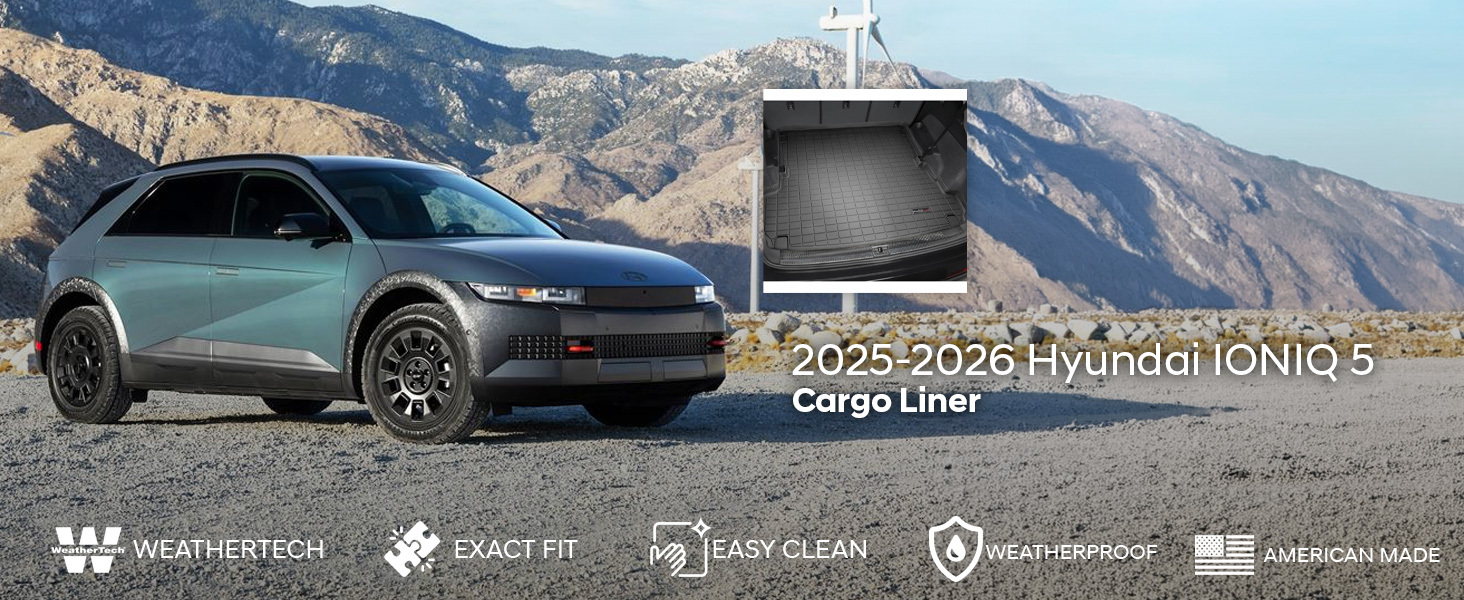 2025-2026 Hyundai IONIQ 5 WeatherTech Cargo Liner