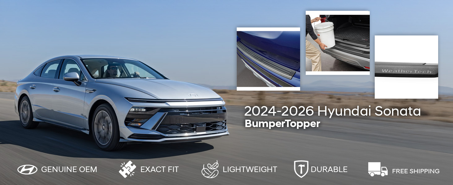 2024-2026 Hyundai Sonata WeatherTech BumperTopper