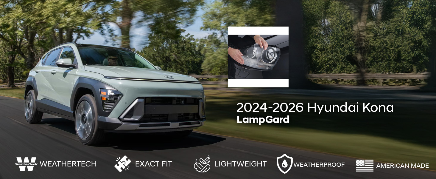 2024-2026 Hyundai Kona WeatherTech LampGard