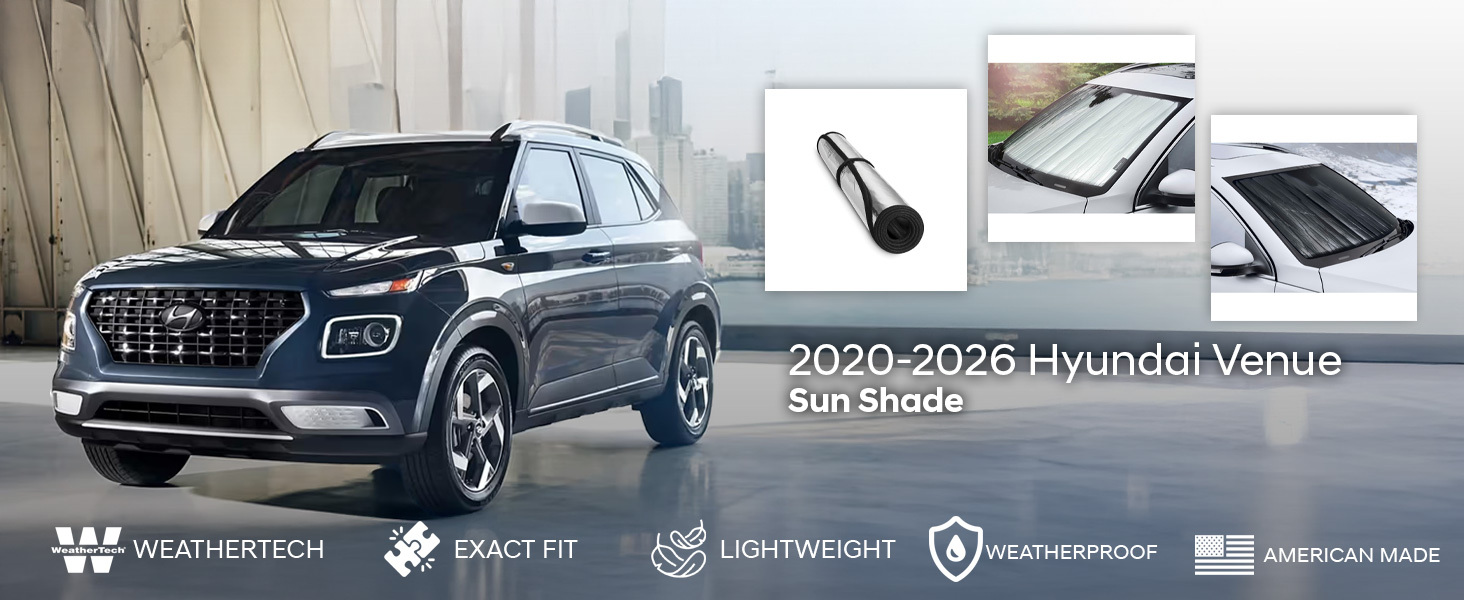 Hyundai Venue Sun Shade by WeatherTech