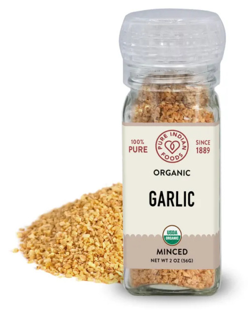 Organic Minced Garlic