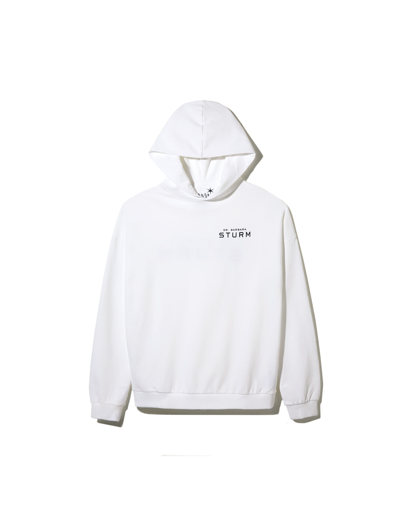 ★★Adairs★★ Knit Hoodie Off White IR7592 Off-White White Cotton Knit Logo Print Hoodie S Off-White | TLC