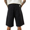 AFENDS Lil C Organic Denim Baggy Fit Shorts Washed Black