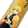 PRIMITIVE X DEMON SLAYER Silvas Zenitsu Gold Foil Skateboard Deck 8.125