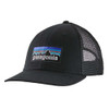 PATAGONIA P-6 Logo Trucker Hat Black