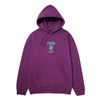 HUF Bad Cat Pullover Hoodie Grape