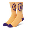 HUF Pencilled In Crew Socks Orange