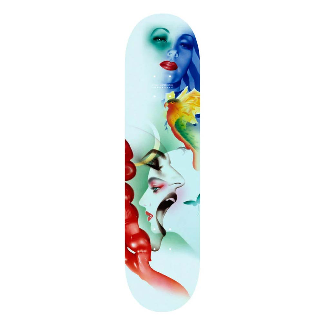 EVISEN Face Skateboard Deck 8.0 - Trilogy Skateboards