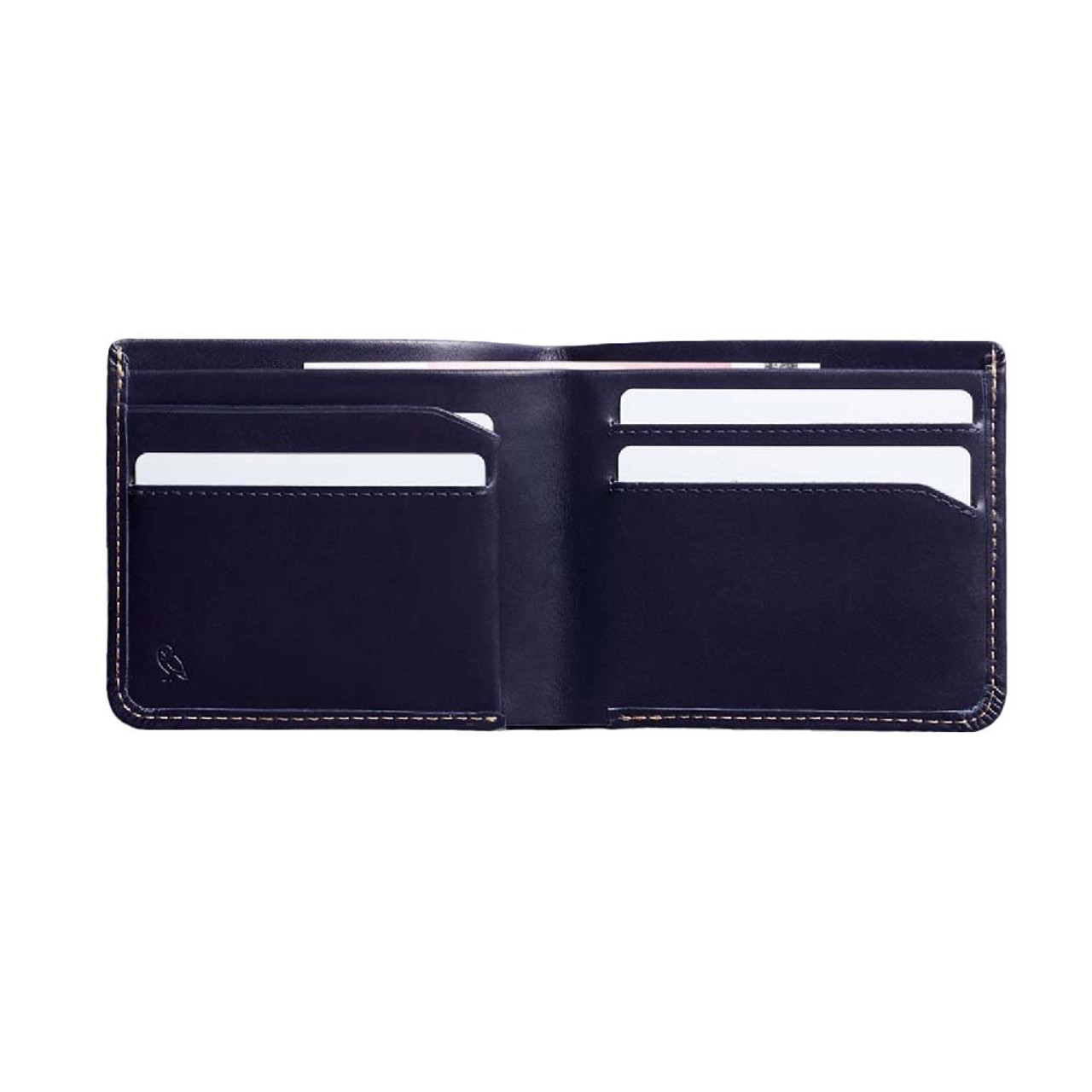 BELLROY The Square Leather Wallet Navy