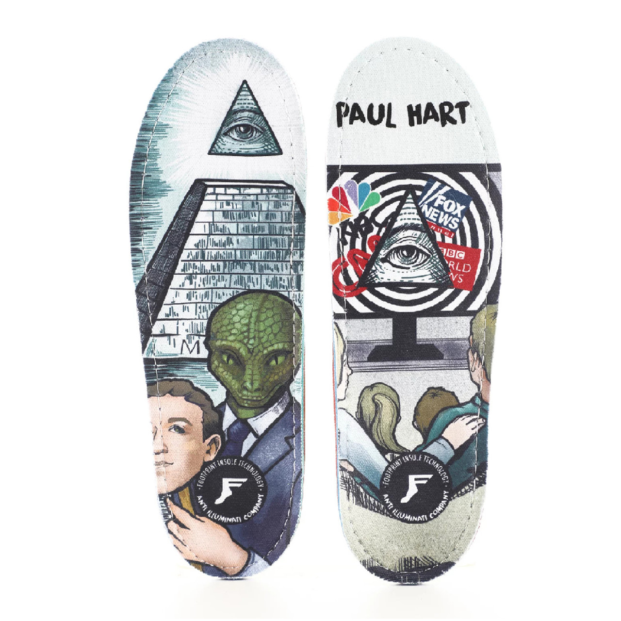 FOOTPRINT Gamechangers Insoles Paul Hart Conspiracy