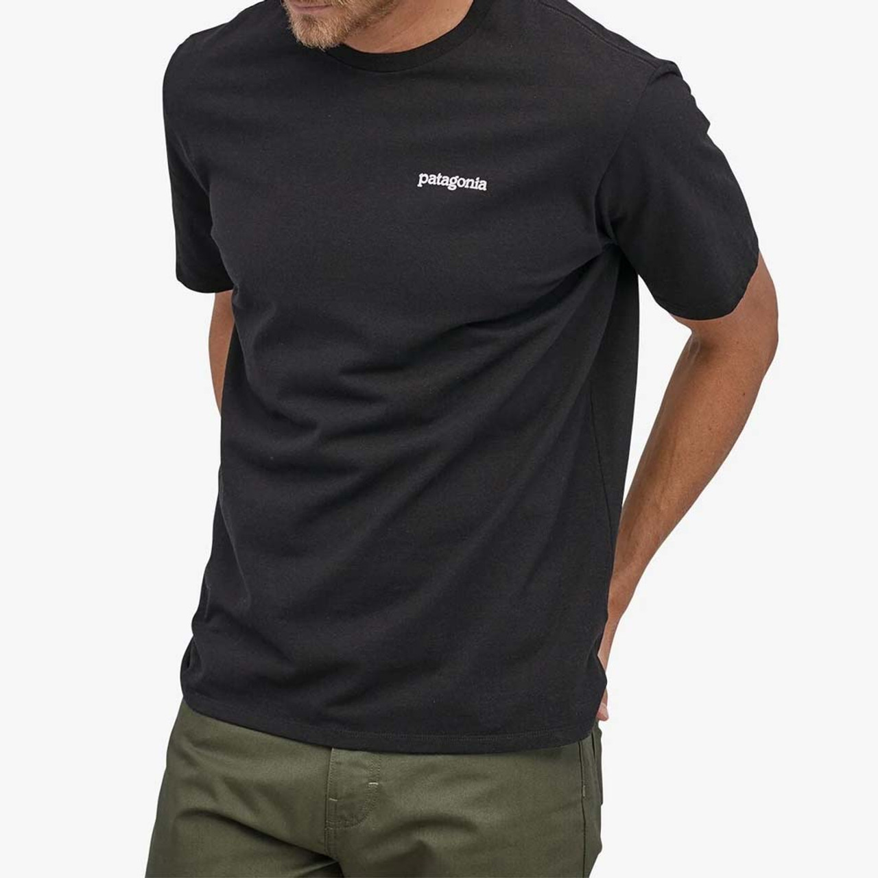 PATAGONIA Fitz Roy Horizons Responsibili-Tee Black