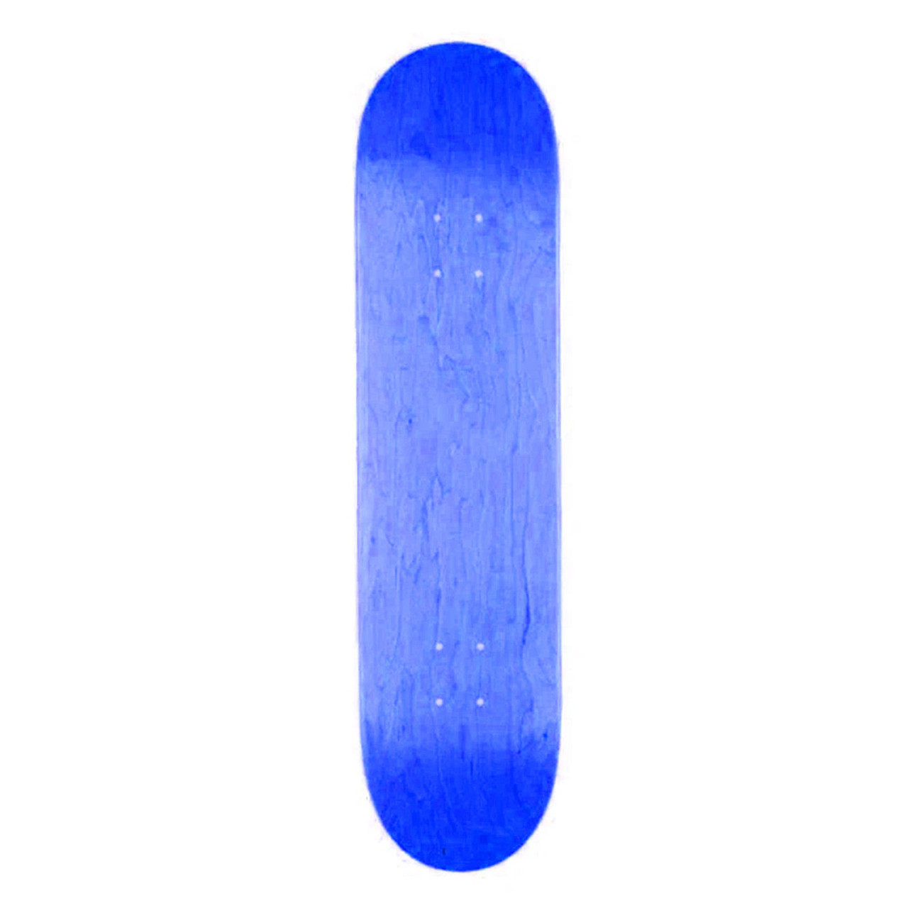 ABSOLUTE Blank Blue Stain Skateboard Deck 7.75