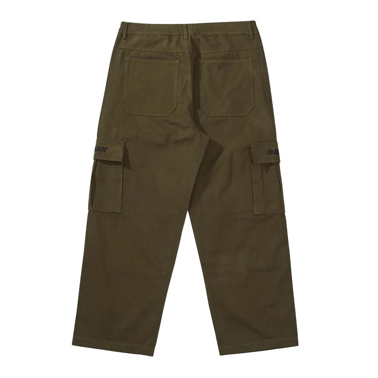 CRAWLING DEATH Cargo Pants Army Green