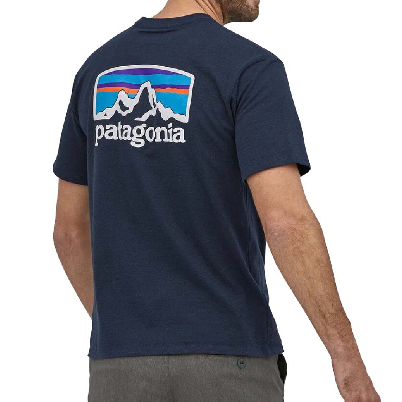 PATAGONIA Fitz Roy Horizons Responsibili-Tee Nena New Navy