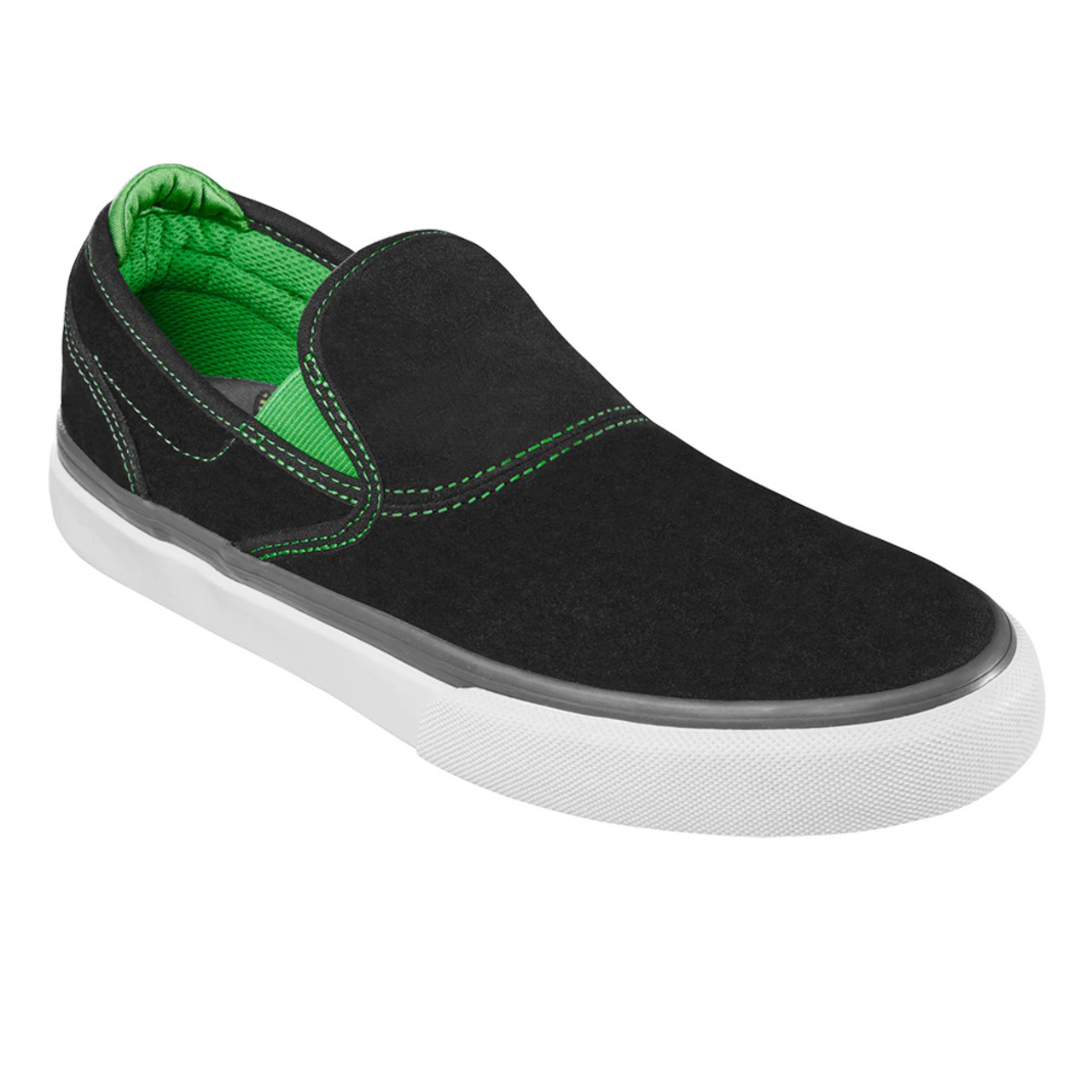 EMERICA x CREATURE Wino G6 Slip-On Shoes Black/Green