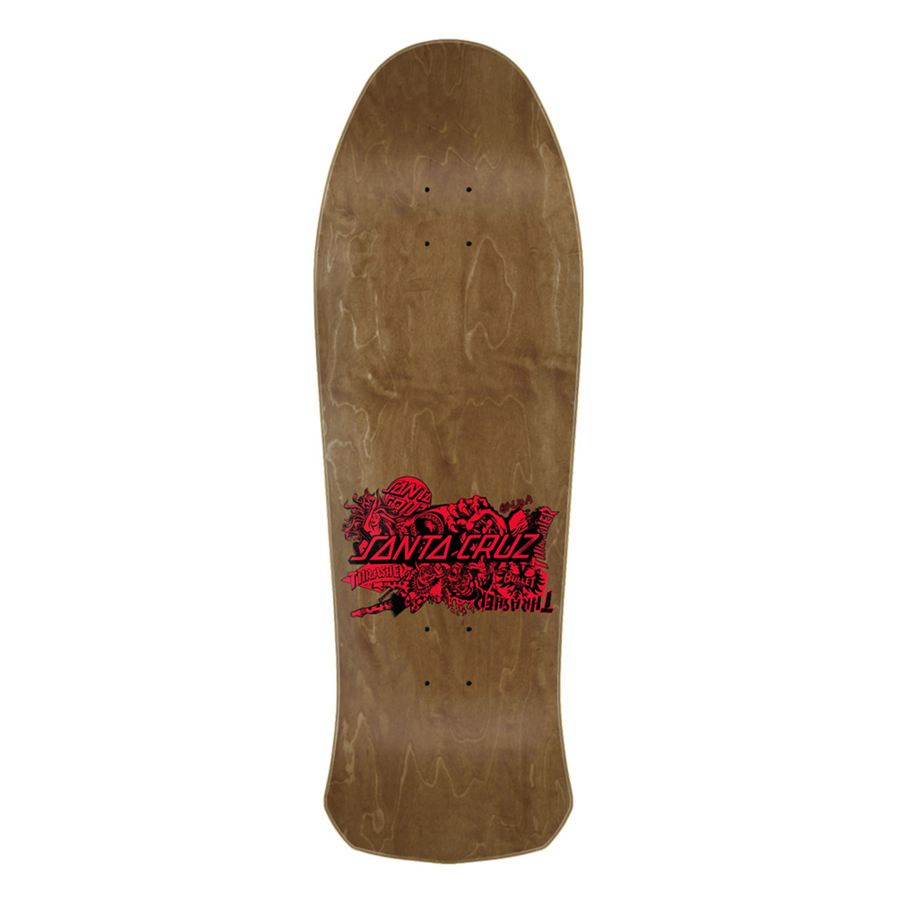 SANTA CRUZ X THRASHER Salba Oops Skateboard Deck 10.4