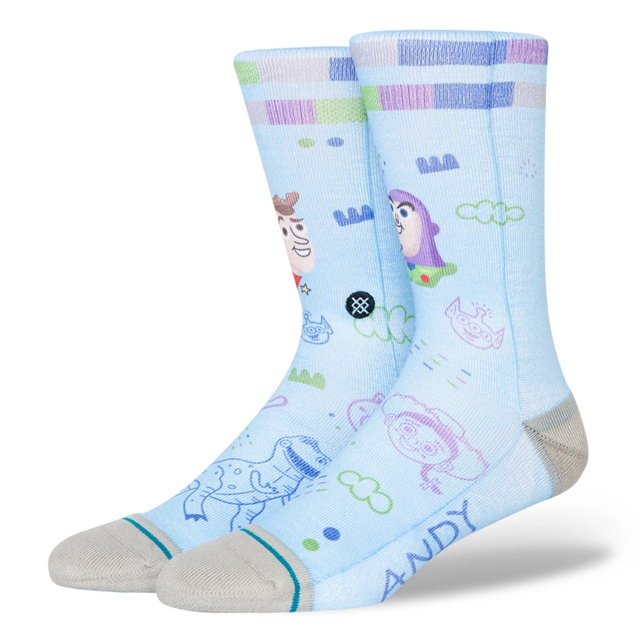 STANCE Toy Story By R Rubnis Socks Blue