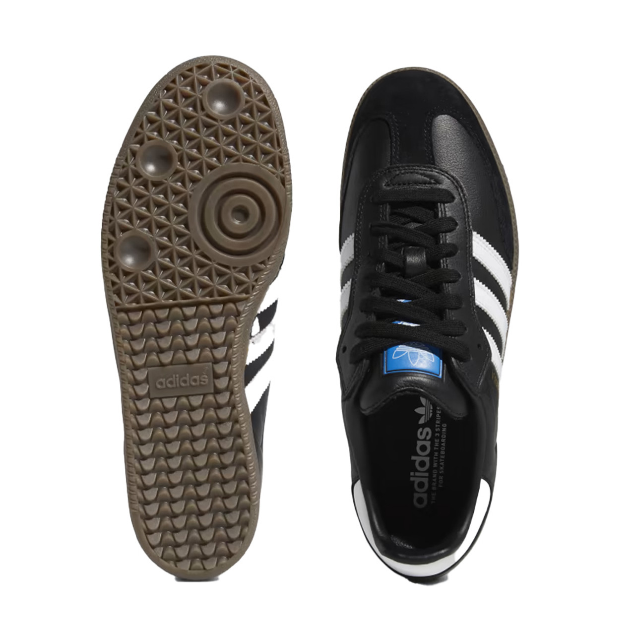 ADIDAS Samba ADV Shoes Black/Cloud White /Gum