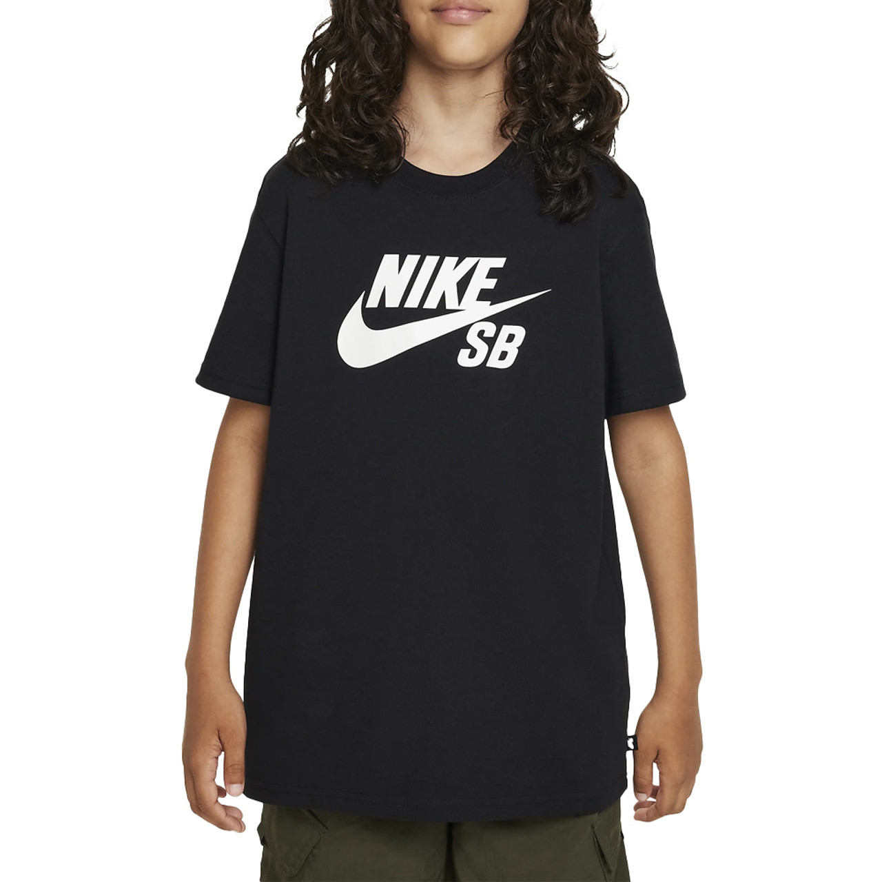 NIKE SB NSW Kids Tee Black