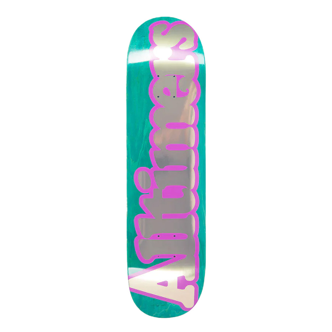 ALLTIMERS Broadway Skateboard Deck Purple 8.25