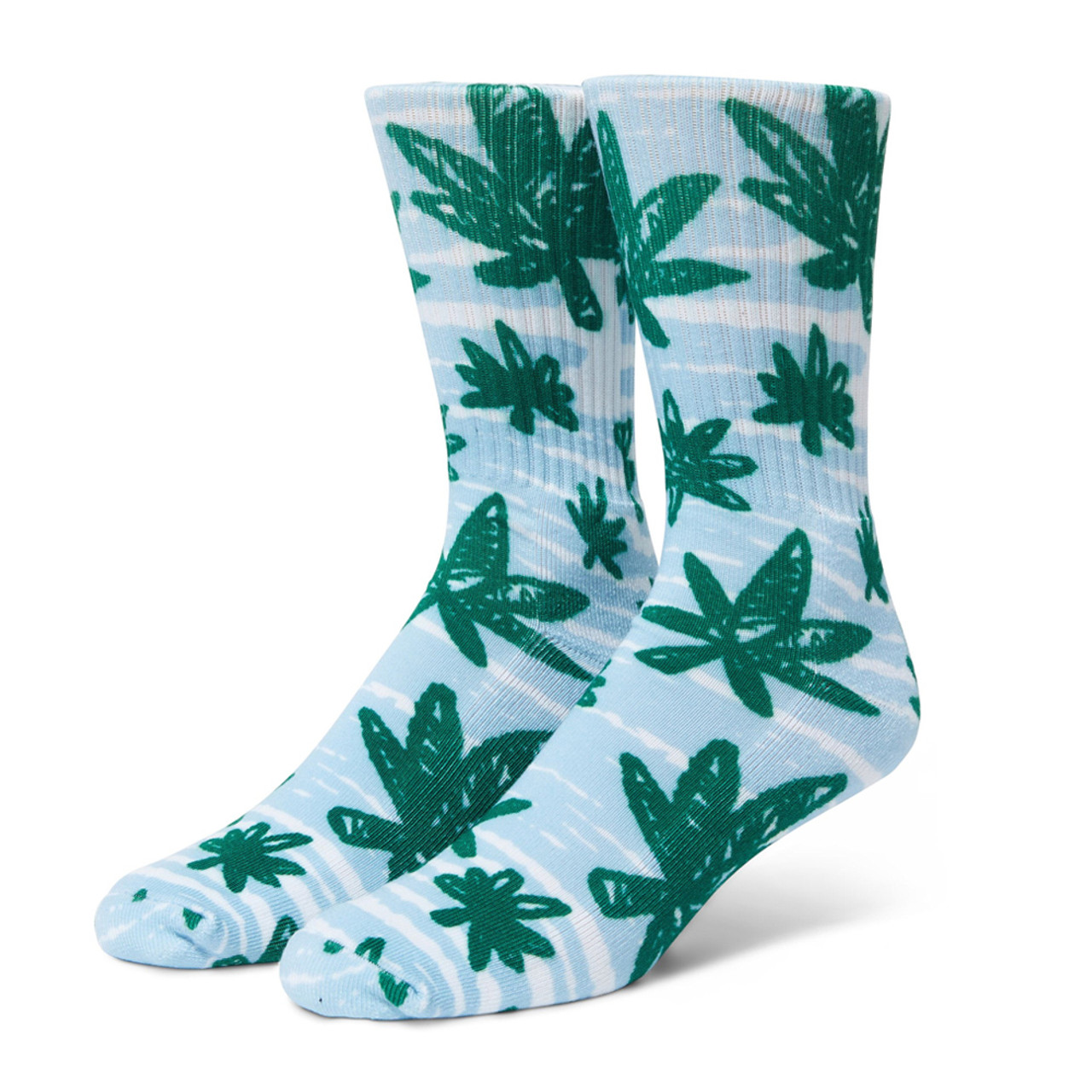 HUF Scribble Digital Socks Green