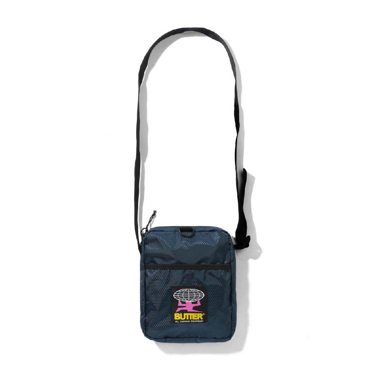 BUTTER GOODS Ripstop Side Bag Navy