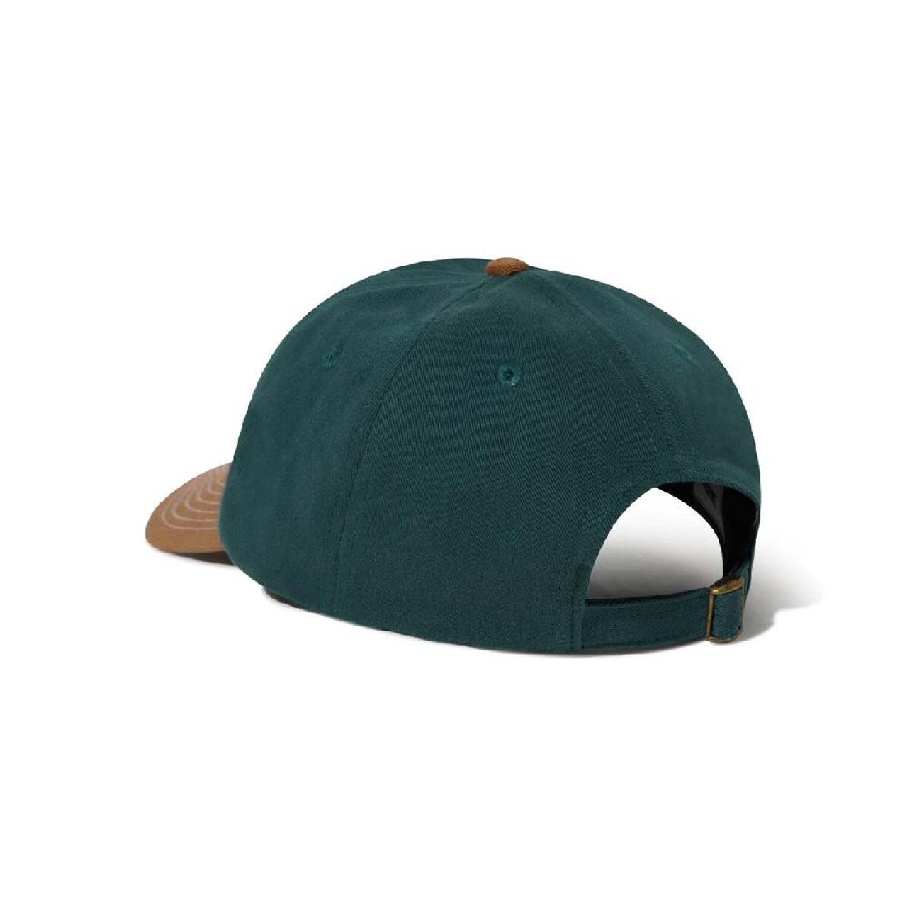 BUTTER GOODS Big Apple 6 Panel Cap Forest/Brown