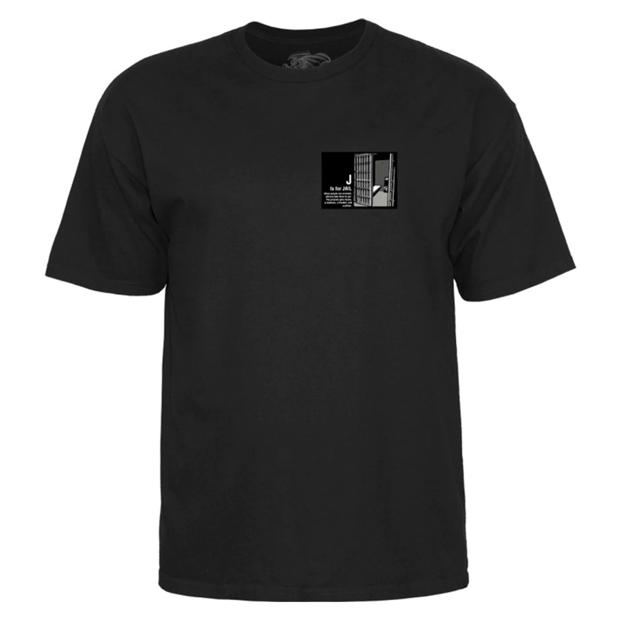 POWELL PERALTA Senn Police Tee Black