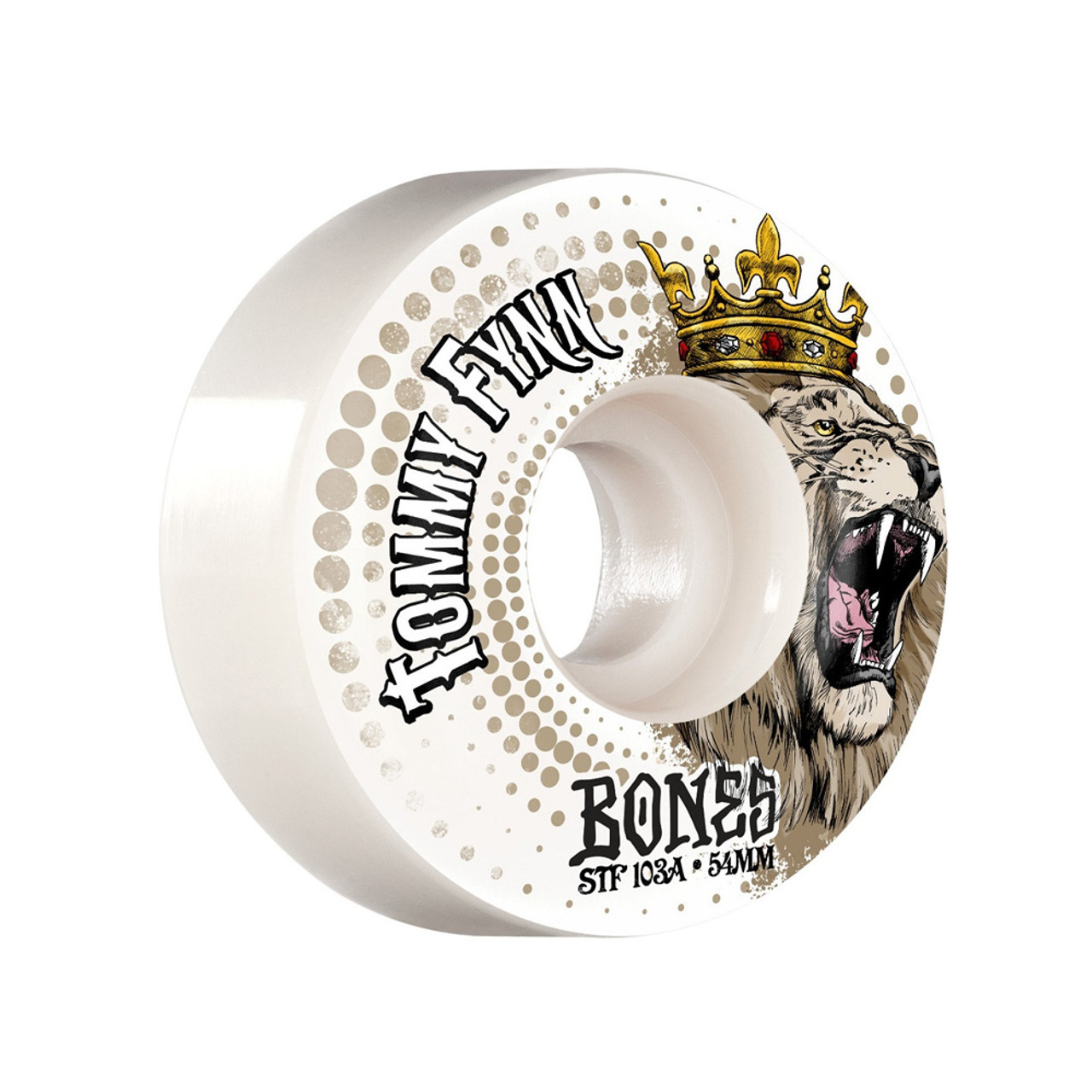 BONES STF Fynn Lion Heart Wheels White 54mm (V1) 103A