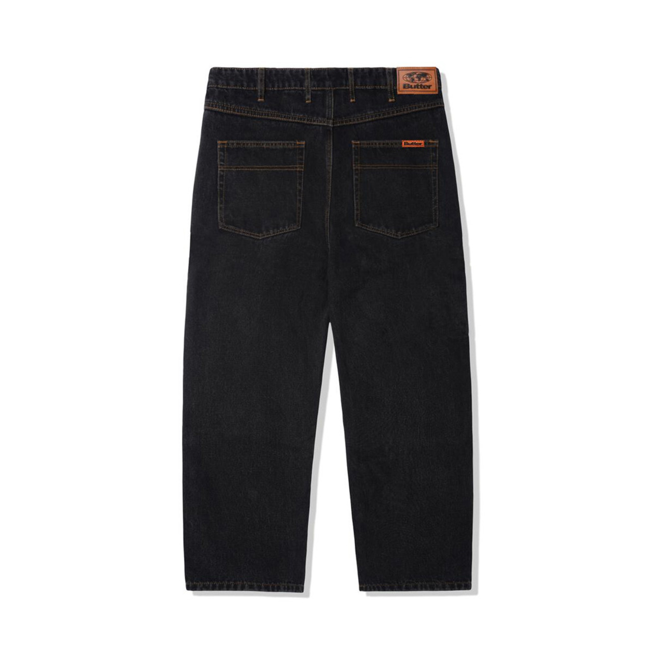 BUTTER GOODS Relaxed Denim Jeans Washed Black