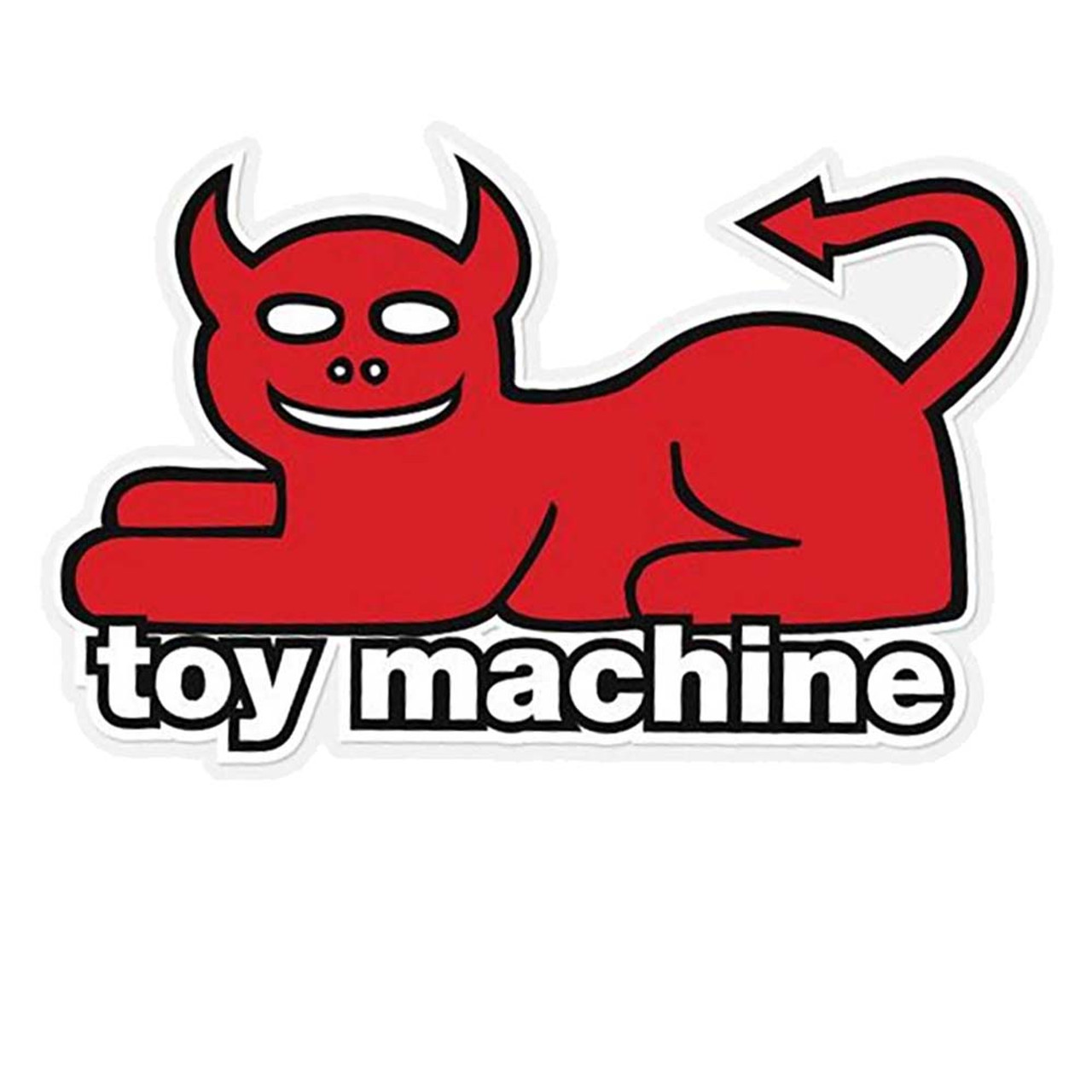 TOY MACHINE Devil Cat Sticker 13cm
