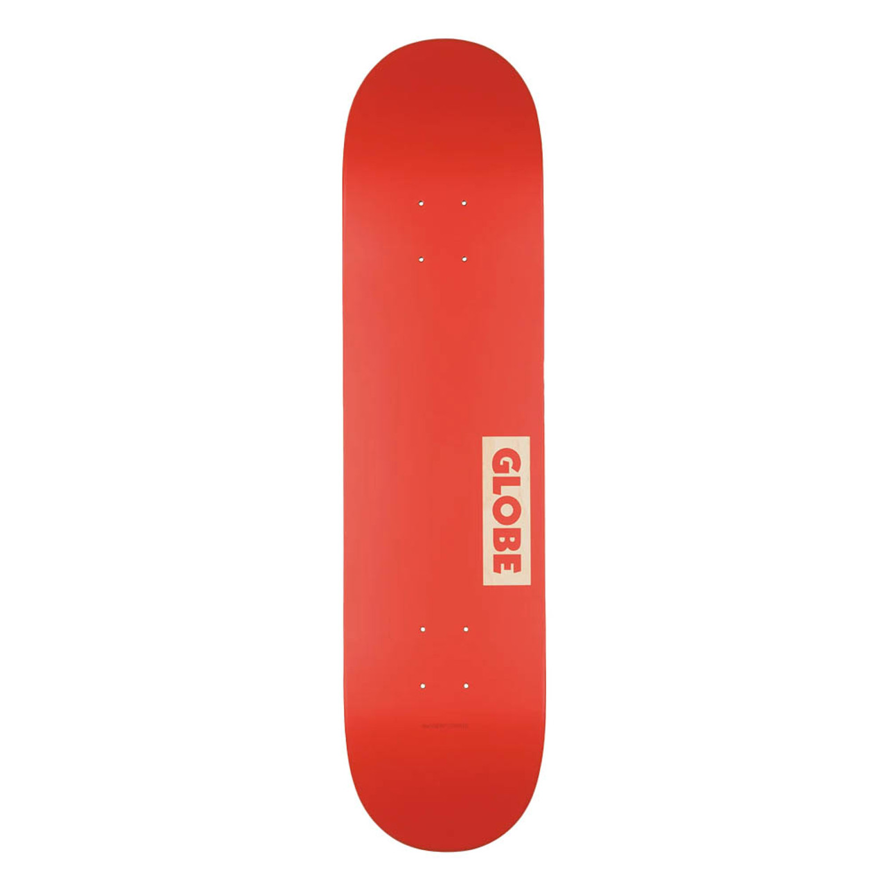 GLOBE Goodstock Red Skateboard Deck 7.75