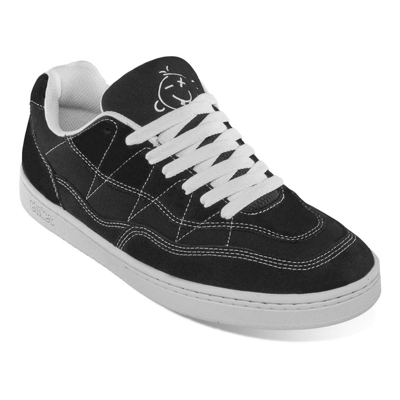 ETNIES Snake Shoes Black/White