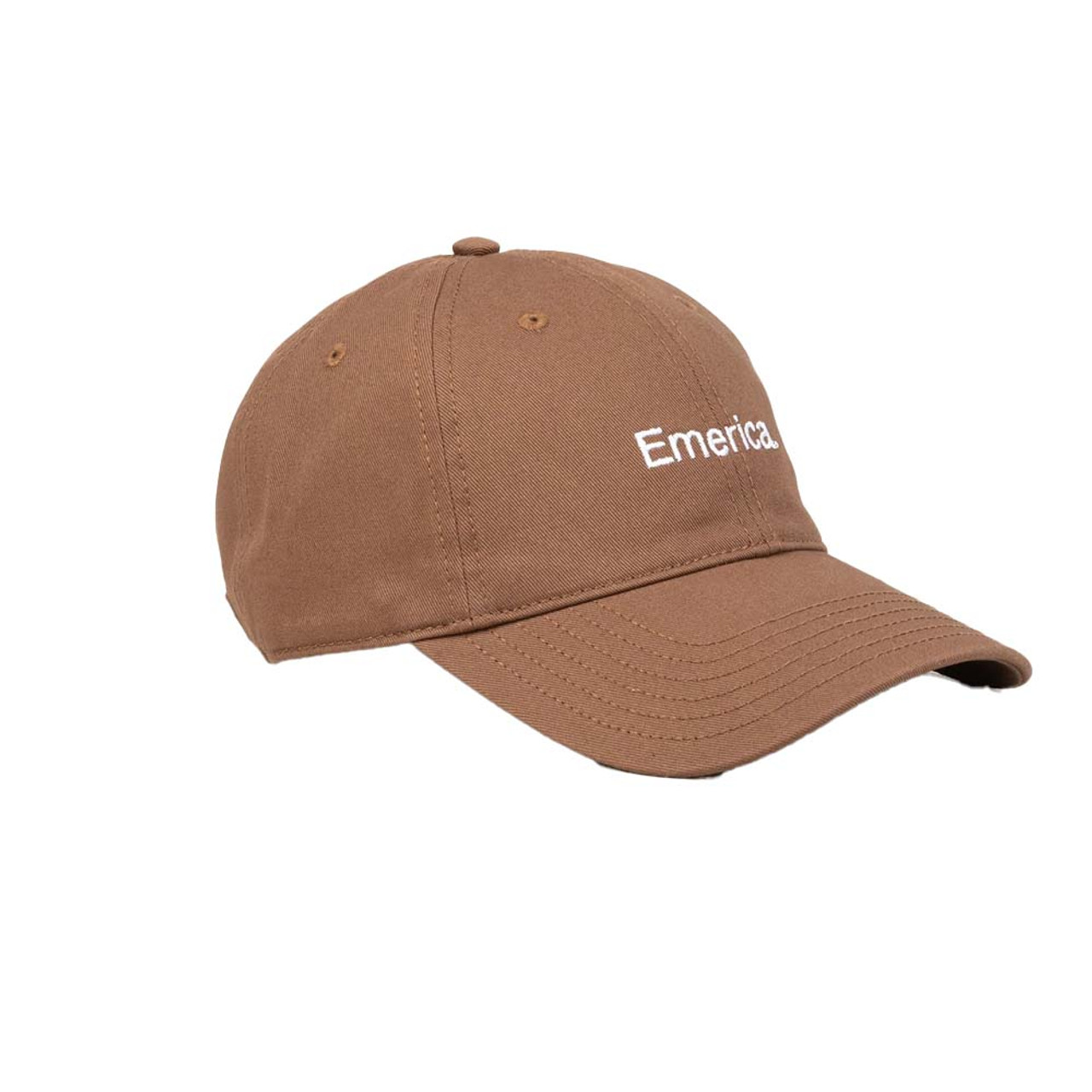 EMERICA Pure Gold Dad Cap Brown