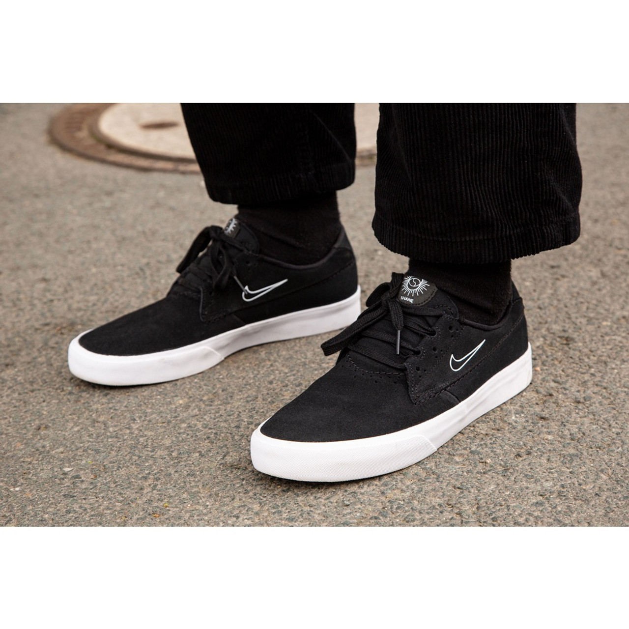 NIKE SB Shane Shoes Black/White-Black 